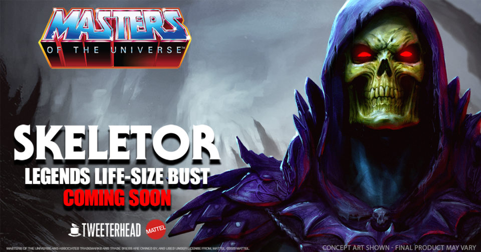 Skeletor Bust Pre-order